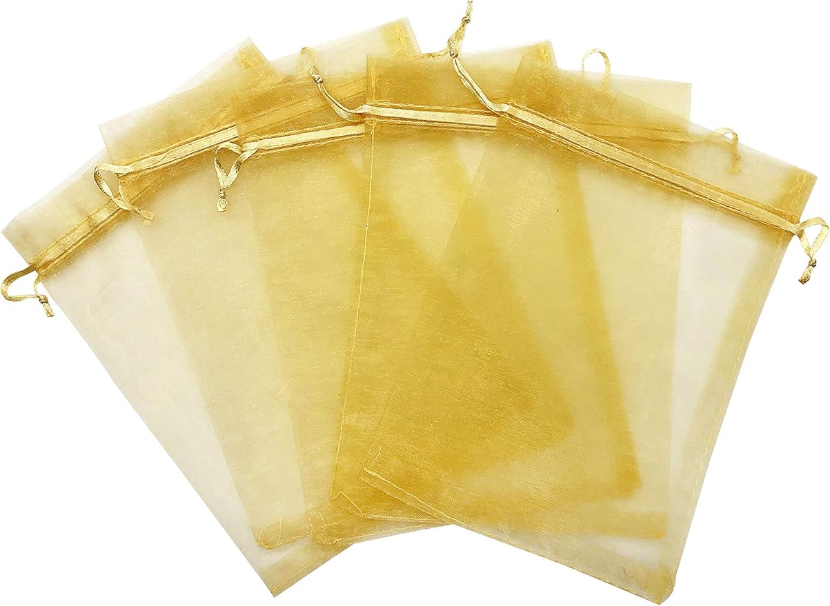 50 Schutzhüllen Für Obstbäume, Je 15 X 20 Cm Groß, Zum Schutz Von Obstbäumen Und Gemüsegärten. (gold)