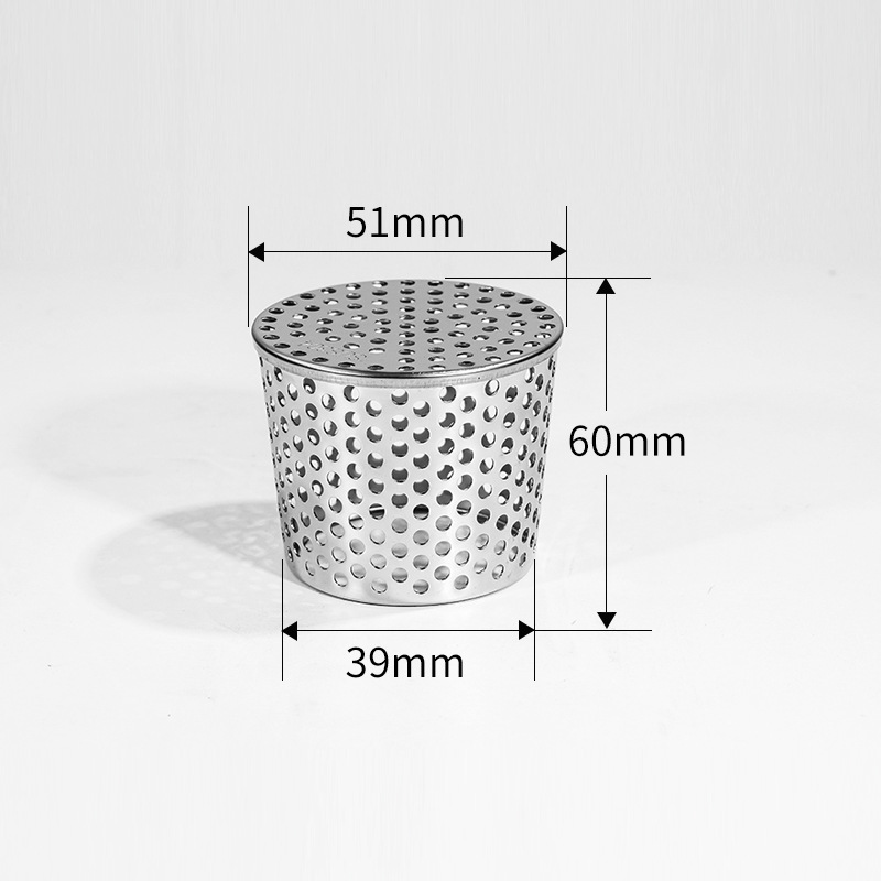Drainagegitter Verhindern Das Eindringen Von Blättern Und Tieren Geeignet Für Küchen Und Gärten (39-51 Mm Durchmesser, 1 Stück).