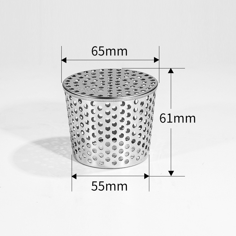 Drainagegitter Verhindern Das Eindringen Von Blättern Und Tieren Geeignet Für Küchen Und Gärten (55-65 Mm Durchmesser, 1 Stück).