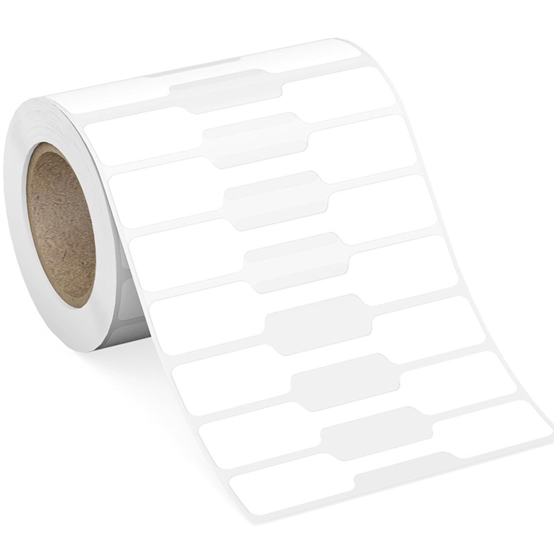 500 Schmucketiketten, Geeignet Zur Präsentation Von Armbändern, Ringen Und Kleidung (weiß, 1 Rolle)