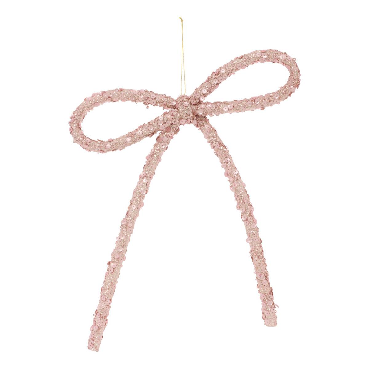 Sdn Plf Schleife Weiss Rosa 28cm -