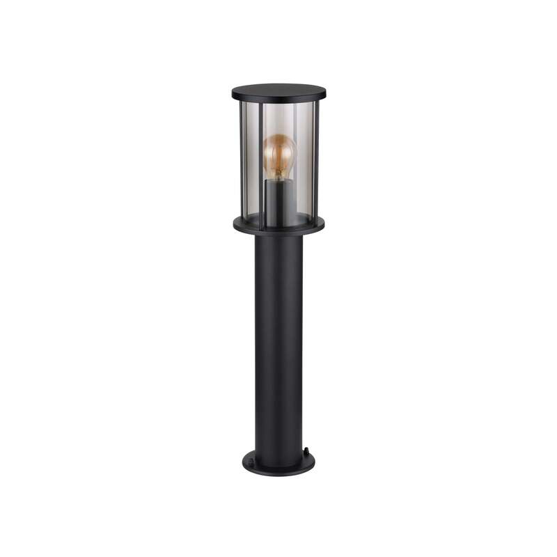 [gebraucht] B-ware Sockelleuchte Gracey 60 Cm Schwarz Edelstahl Ip54 Globo 1x60w E27