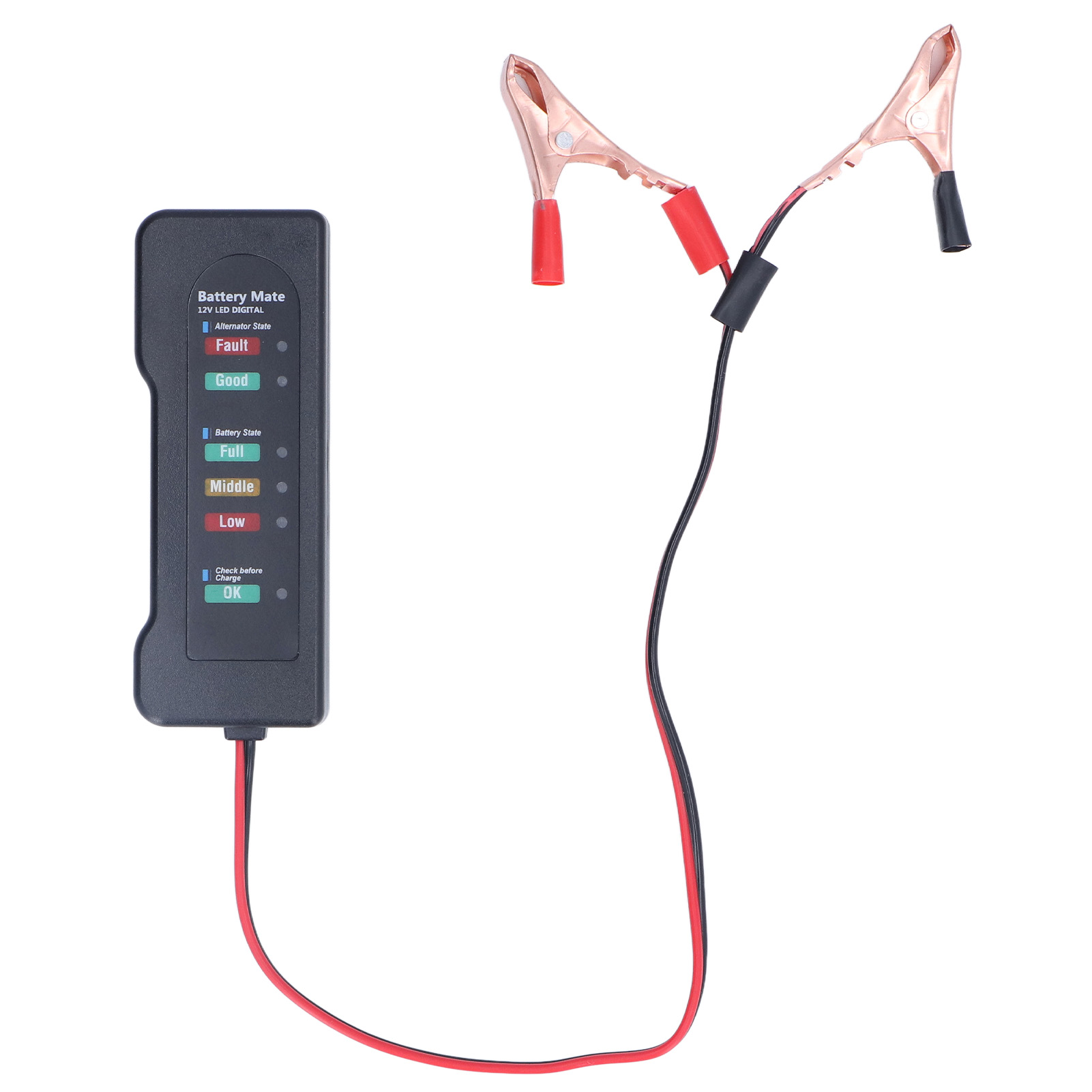 12-v-autobatterietester, Batterieanalysator, Verpolungsschutz, Gute Elektrische Leitfähigkeit, Hohe Empfindlichkeit