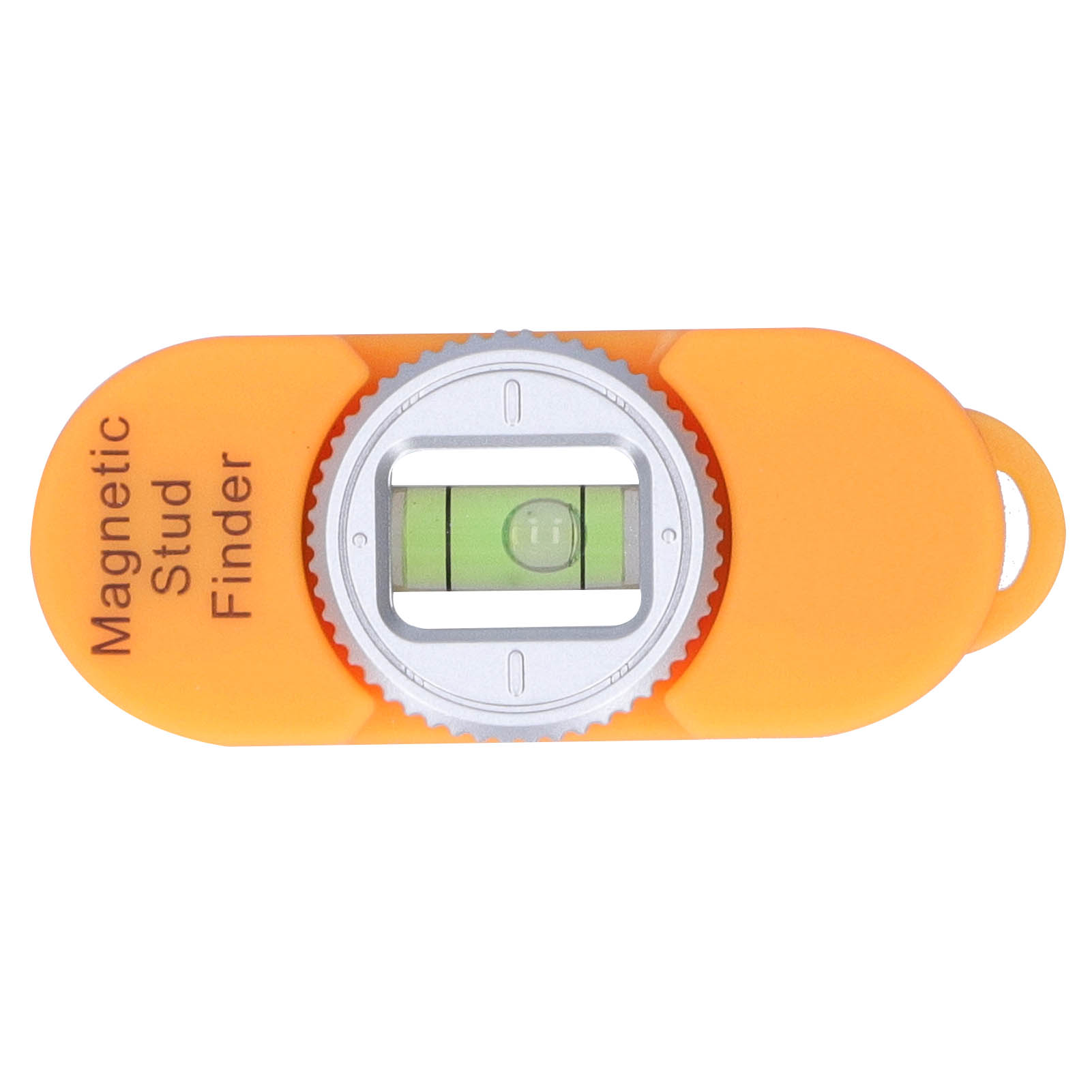 Tragbarer Magnetischer Balkensucher Mit Wasserwaage Für Stahlnägel Und -schrauben (orange)