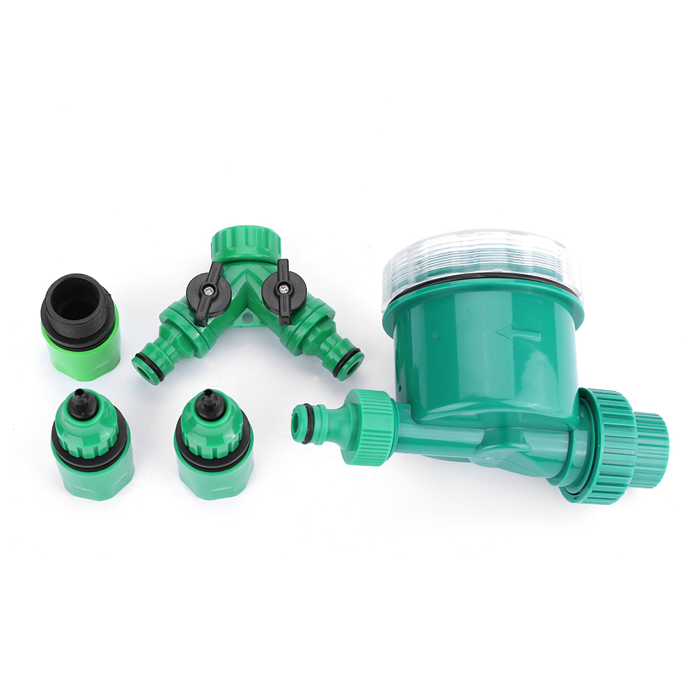 5-teiliges Set Inklusive Automatischer Gartenbewässerungsuhr Und Y-verbinder.