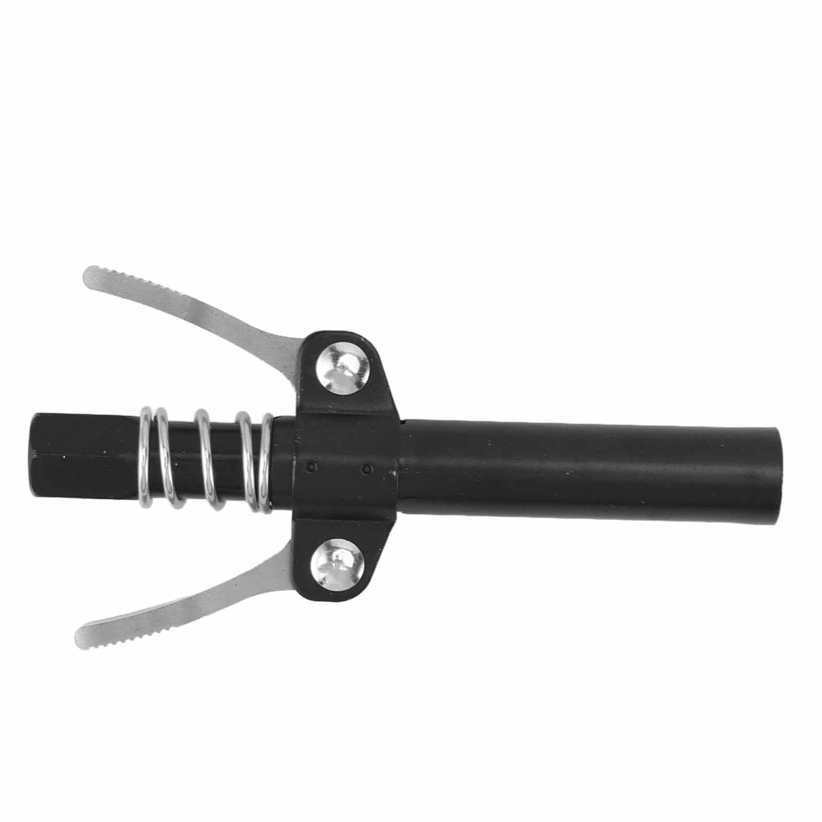 Hochdruck-fettpresse Mit Doppelgriff, Getriebeschmierdüse, Verlängerter Klemmverschlussdüse, Silberfarben