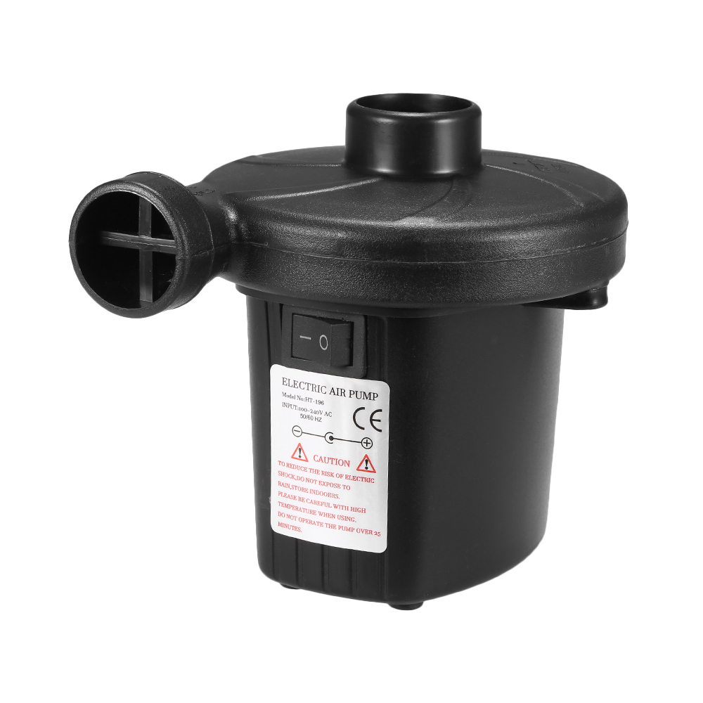 Tragbare Elektrische Luftpumpe Für Luftmatratzen, Ideal Zum Campen Und Zum Schnellen Aufpumpen Im Auto Oder Zu Hause. Mit Uk-stecker.
