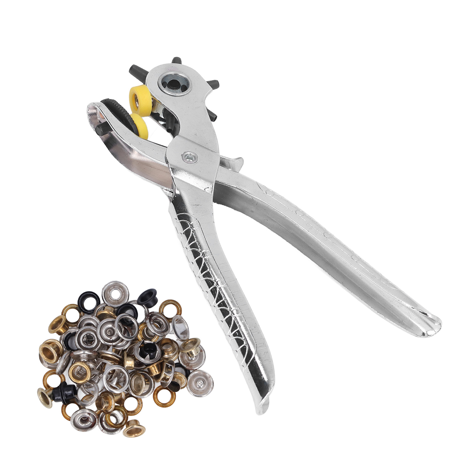 20 Cm (8 Zoll) Gürtellocher Aus Robustem Und Langlebigem Edelstahl, Ergonomisches Design, Wärmebehandelt Für Zeitersparnis Und Vereinfachte Handhabung.
