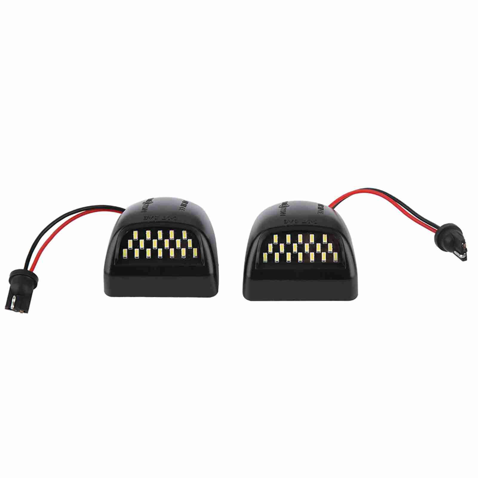 Set Mit 2 Hochwertigen Abs-led-kennzeichenleuchten Für Chevrolet Silverado