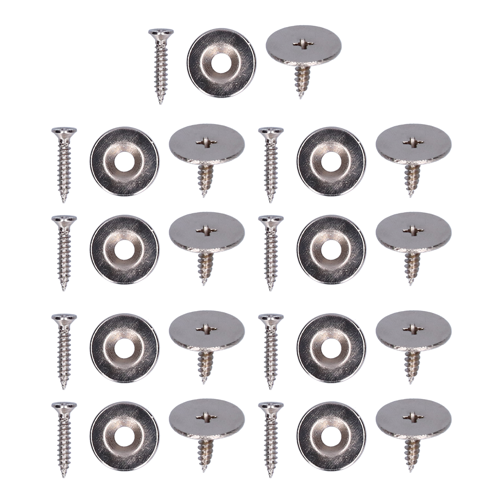 Packung Mit 10 Ultradünnen Magneten Für Türlöcher, Magnete Für Senkbohrungen, Runde Magnete
