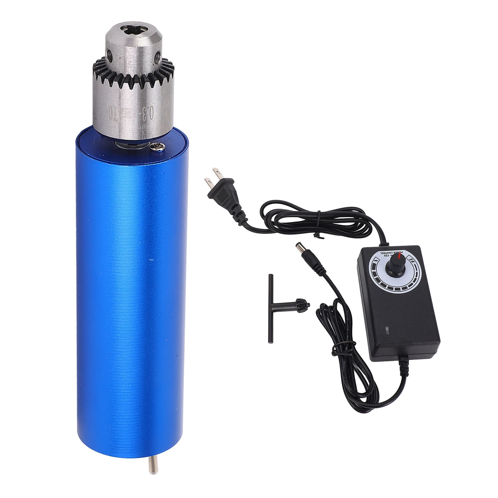 Mini-elektrobohrmaschine Aus Aluminiumlegierung, Hohe Präzision, Variable Drehzahl, Zum Gravieren, Schnitzen Und Für Bastelarbeiten. Us-stecker 100–240 V.