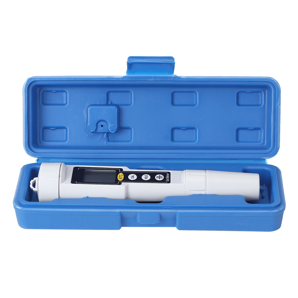 Ct3081 Tragbares Digitales Salinometer: Misst Salzgehalt, Temperatur Und Luftfeuchtigkeit Für Salzwasser-schwimmbecken.