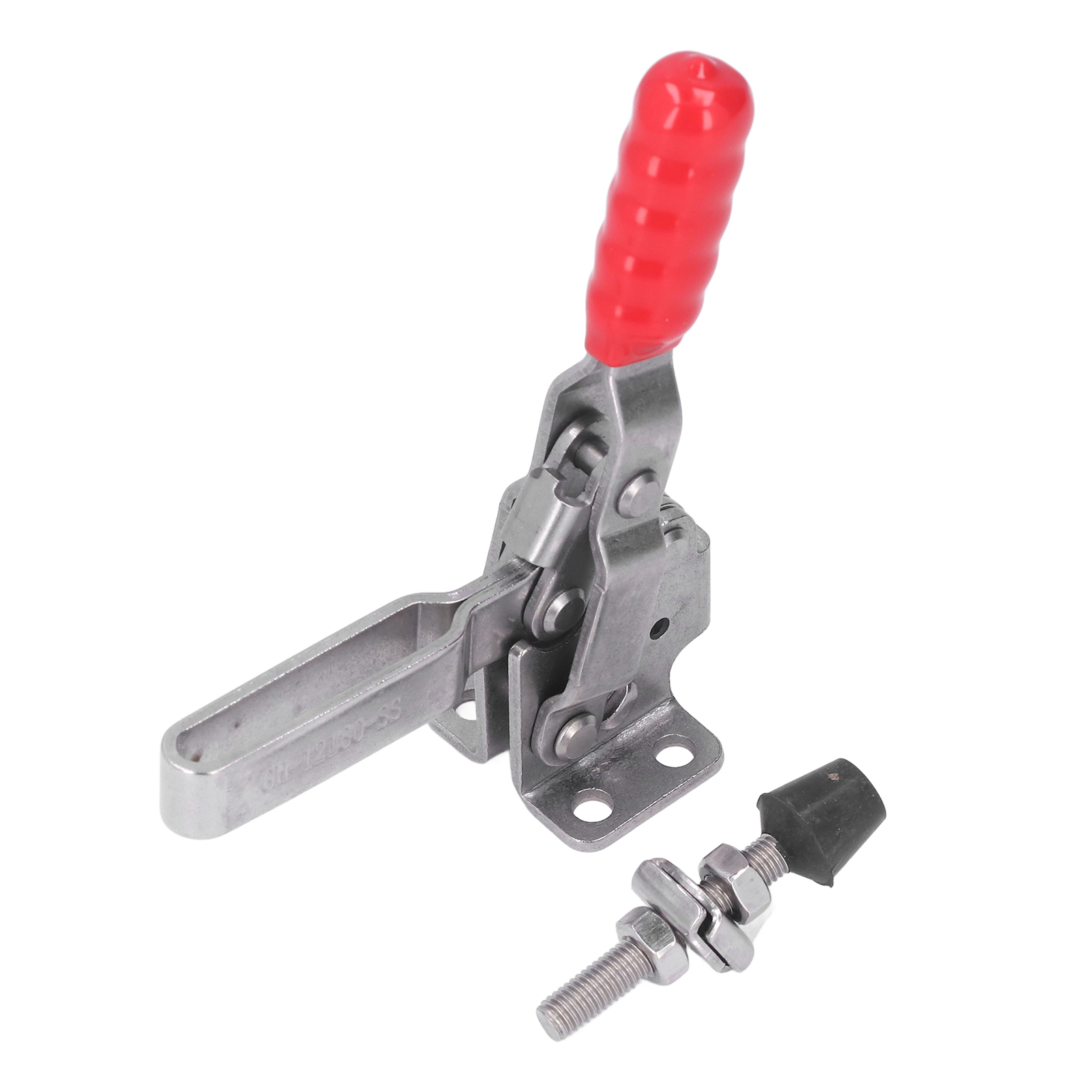 Schnellspann-kniehebelklemme Aus Edelstahl Mit Vertikaler Druck-zug-verriegelung Für Mechanische Ausrüstung