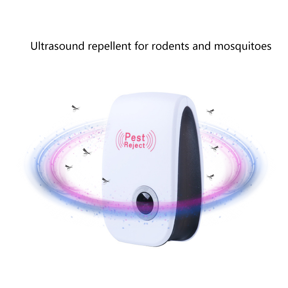Multifunktionales Elektronisches Ultraschallgerät Zur Abwehr Von Mücken, Insekten, Spinnen, Mäusen, Kakerlaken Und Ratten Im Haushalt.