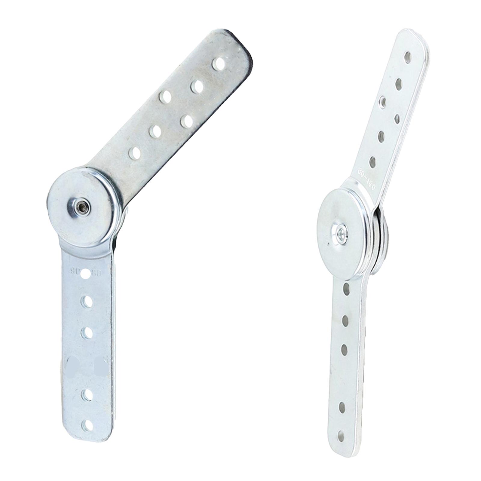 Set Mit 2 Scharnieren Für Selbstmontagemöbel: Robuste Scharniere Für Armlehnen, Kopfstützen Und Sofalehnen, Einfache Montage, 245 Mm.