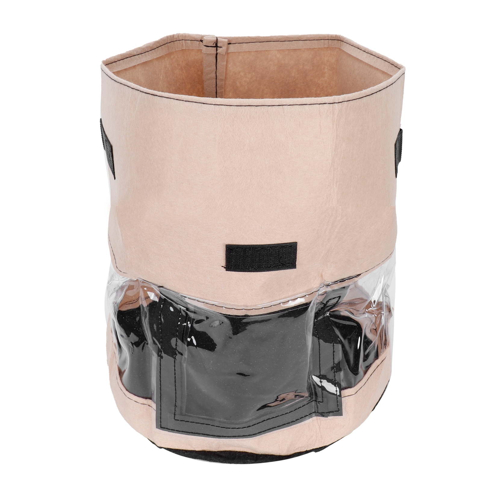 Transparente Pflanzsäcke Für Pflanzen, Gemüse Und Kartoffeln, Für Drinnen Und Draußen. Farbe: Braun. Maße: 30 X 35 Cm, 26 L / 7 Gallonen.