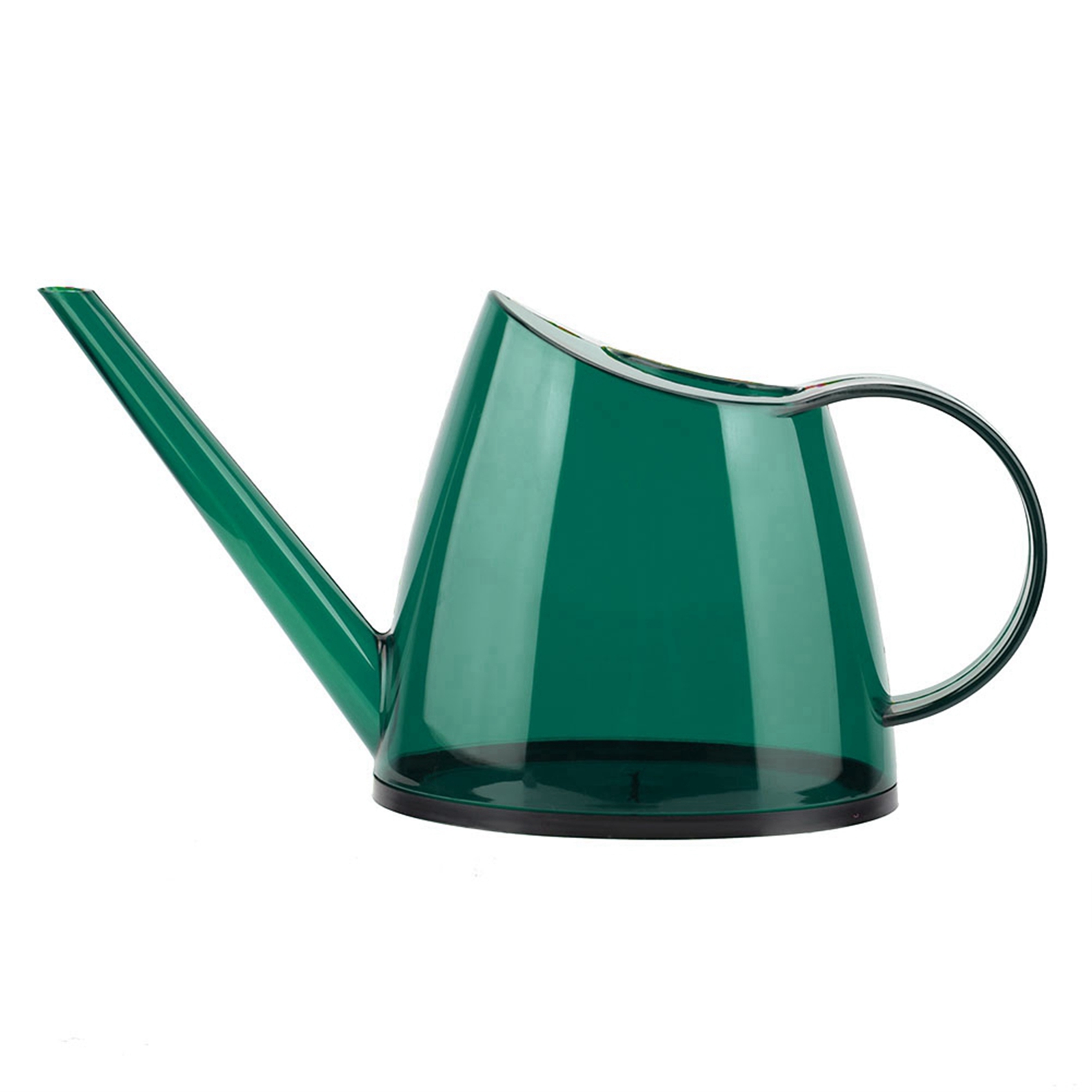 Trendige Gartengießkanne Ohne Deckel, Langer Ausguss, Bonbonfarbe, 1,2 L (grün)