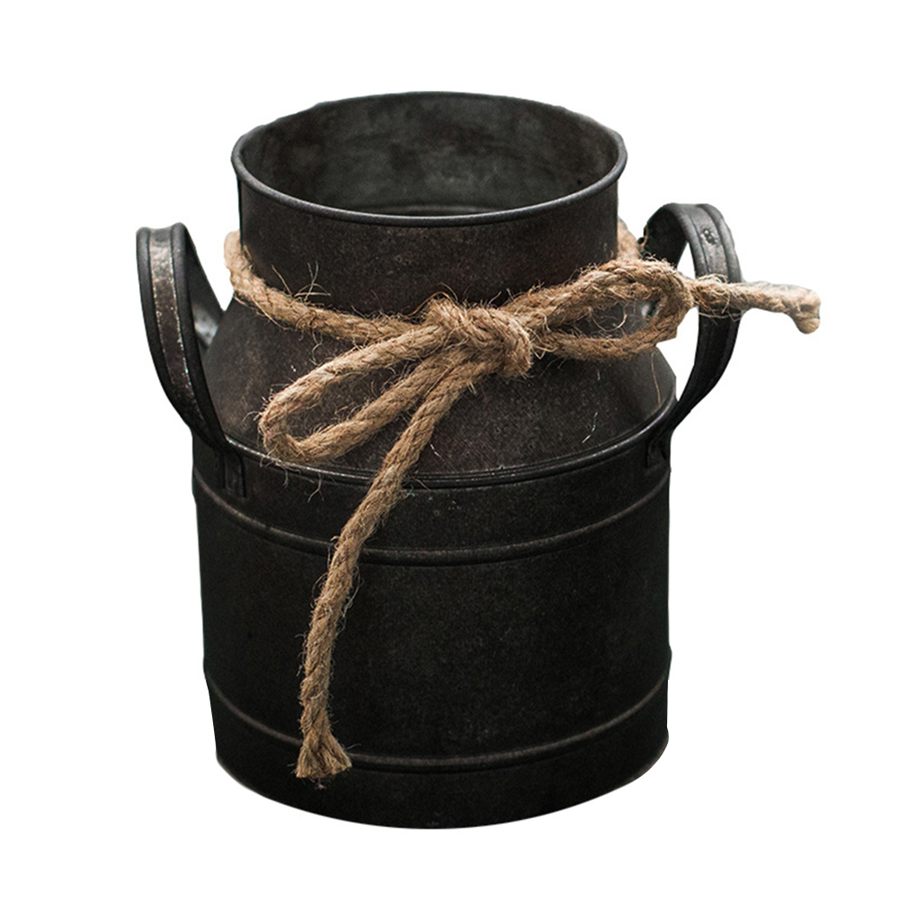 Metallblumentöpfe Für Den Garten, Vintage-milchfass, Blumeneimer, Hängender Blumenständer