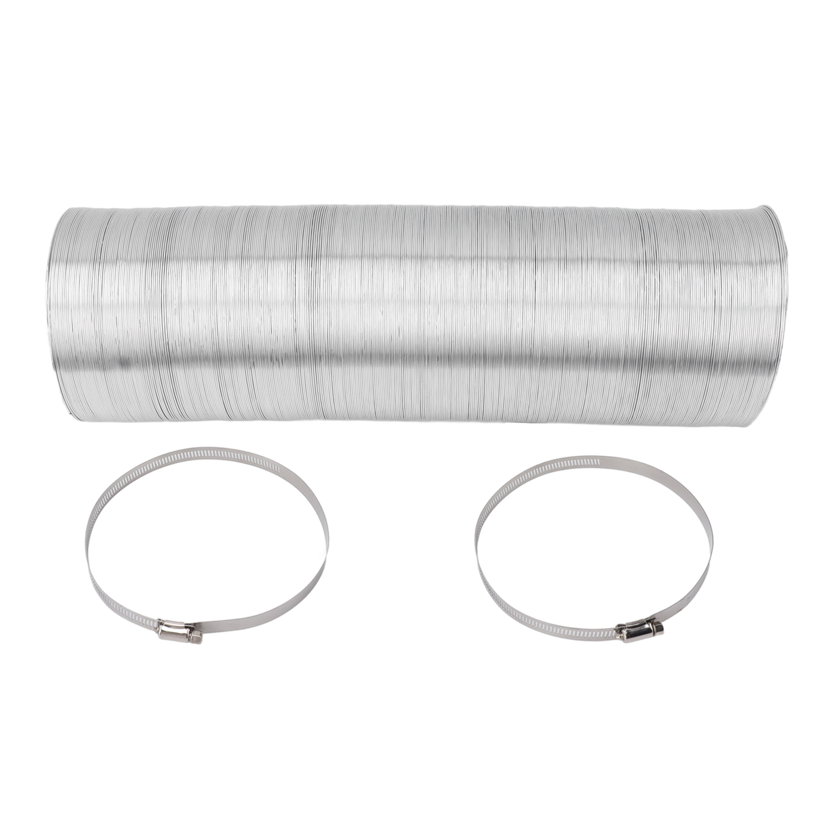 15 Cm (6 Zoll) 4-lagiger Flexibler Aluminium-trocknerabluftschlauch, Für Hlk-belüftung, 10 M (33 Fuß)