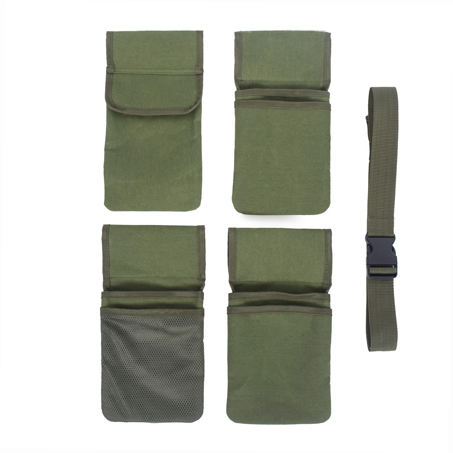 Werkzeuggürtel Aus Segeltuch Mit Taschen, Werkzeugschürze, Aufbewahrungstasche Für Gartengeräte, Organizer Für Haus Und Garten, Tragetasche Für Gartengeräte.