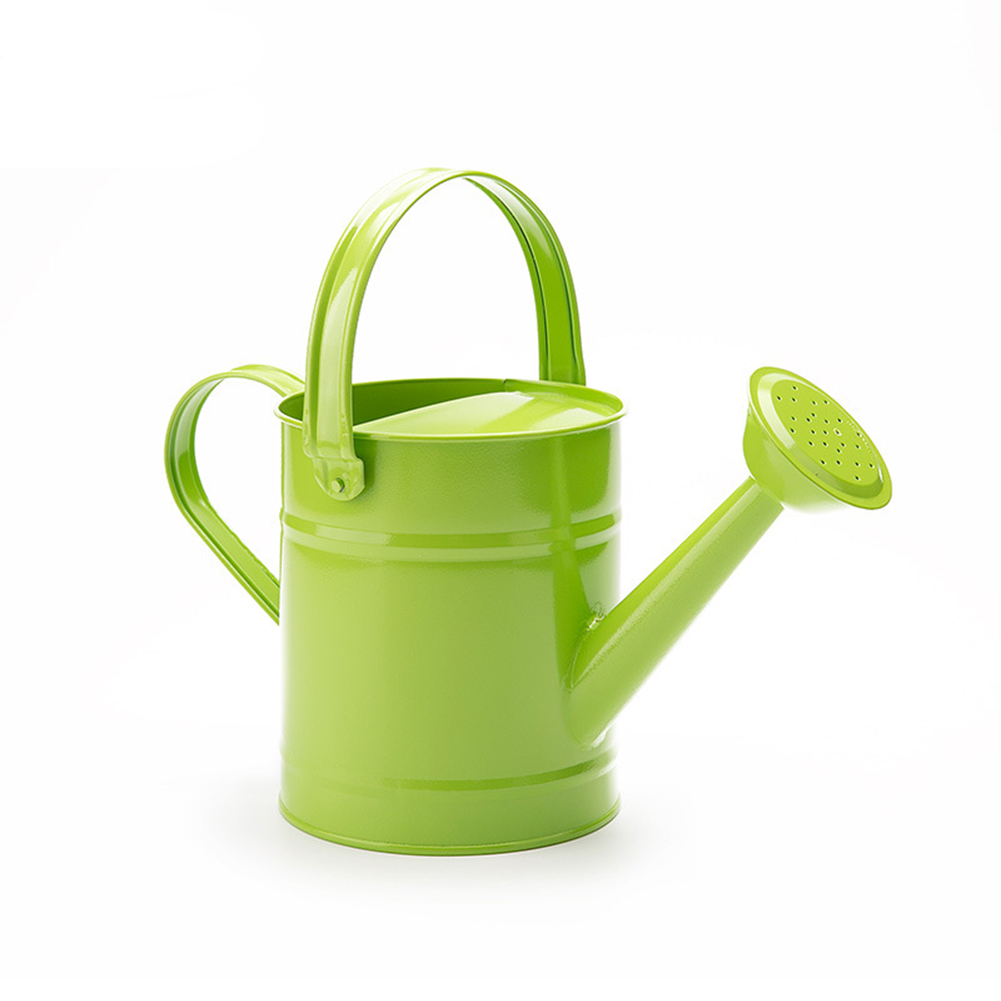 Gießkanne Aus Metall, 1,5 Liter, Im Schmiedeeisen-stil, Mit Langem Ausguss, Für Pflanzen Im Freien (garten, Balkon, Grün).