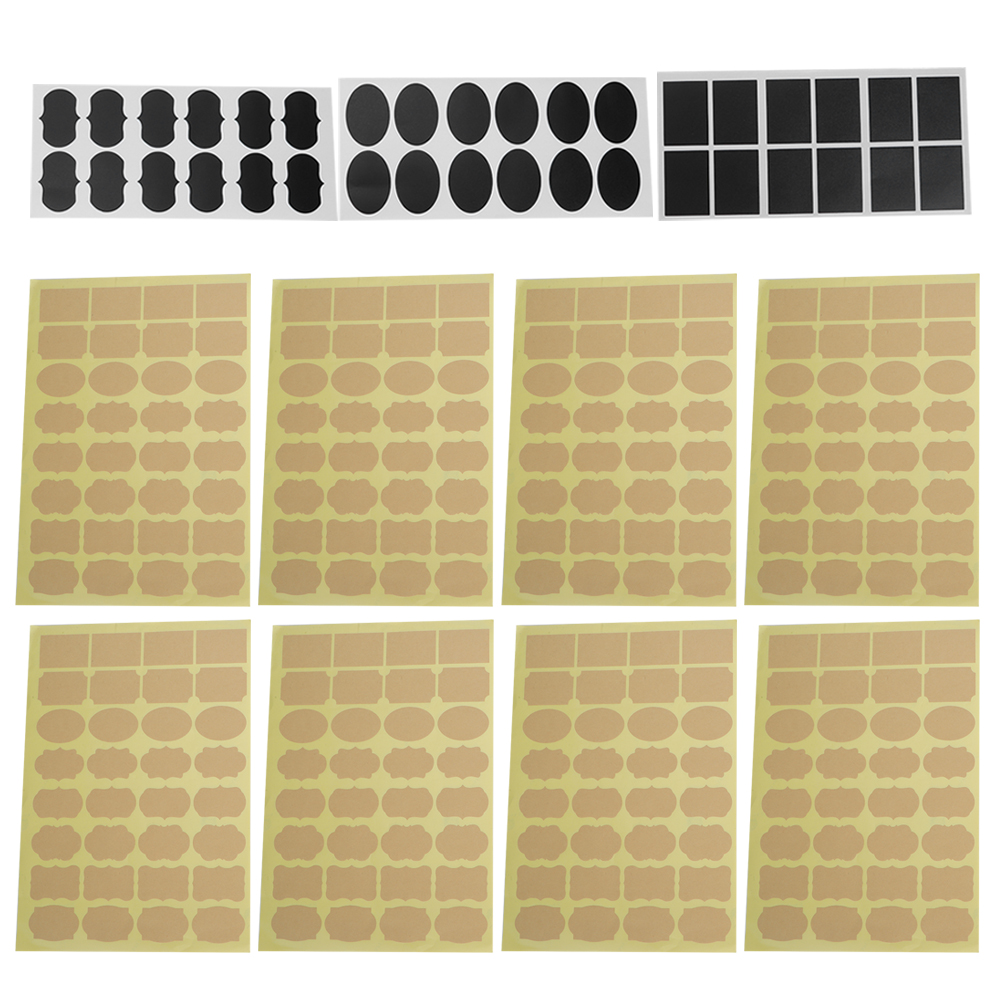 Packung Mit 292 Klebeetiketten Für Weingläser, Kaffee- Und Teedosen, Einmachgläser, Blumentöpfe Und Körbe.
