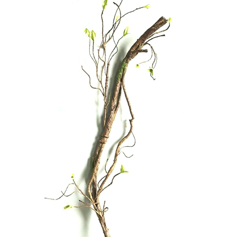 Künstlicher Ast, 90 Cm Langer Künstlicher, Trockener Ast, Dekorativer Rattanast Für Zuhause, Garten Oder Büro.