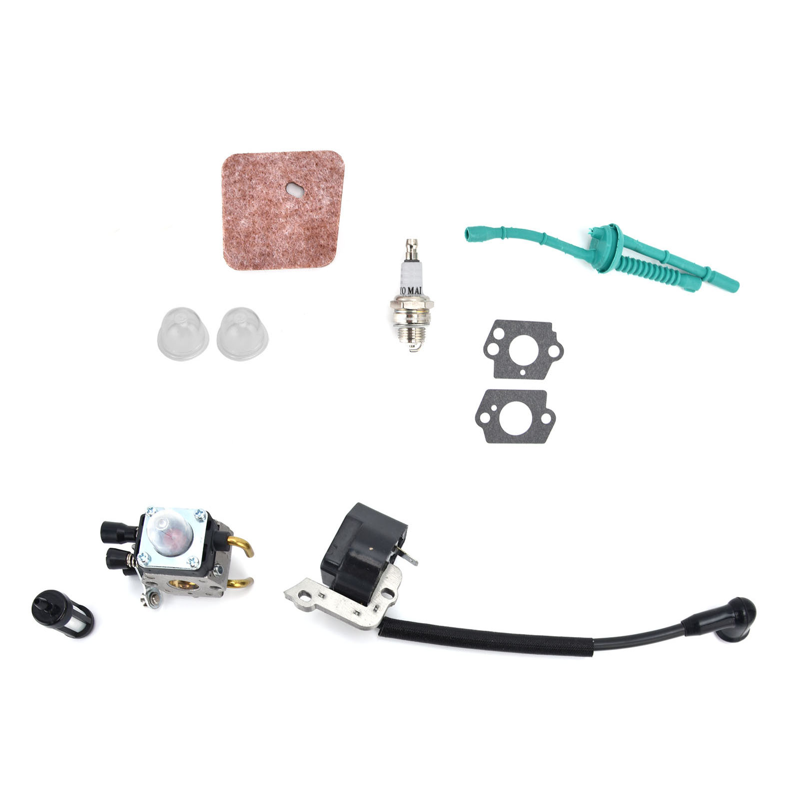 Zündspulensatz Für Vergaser Für Stihl Freischneider Fs55, Fs38, Fs55r, Km55, Fs45 Und Fs46 (ersatzteile).