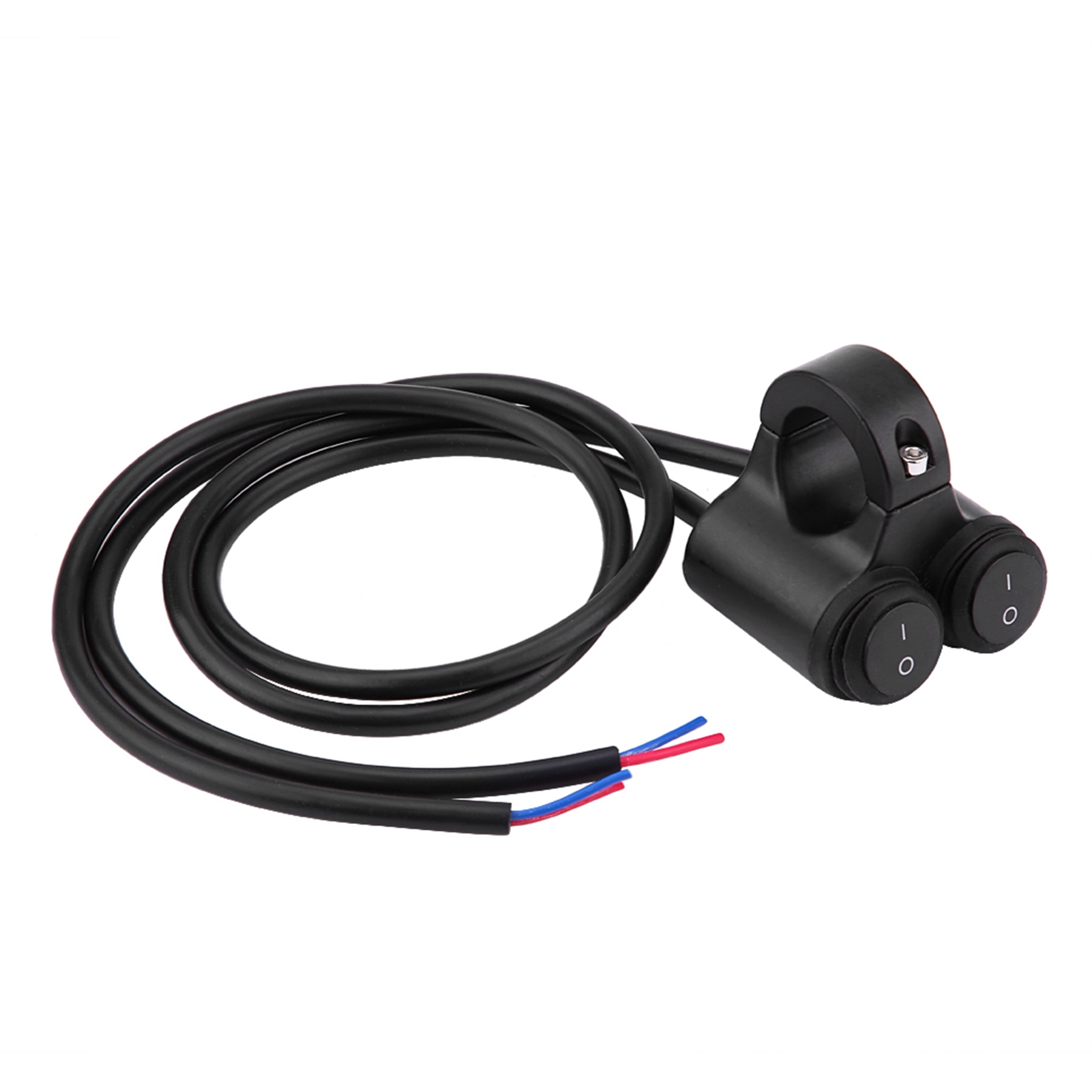Universeller 22-mm-motorradlenker-doppelknopfschalter Modell B: Scheinwerfer, Bremslichter, Nebelscheinwerfer Und Hupe