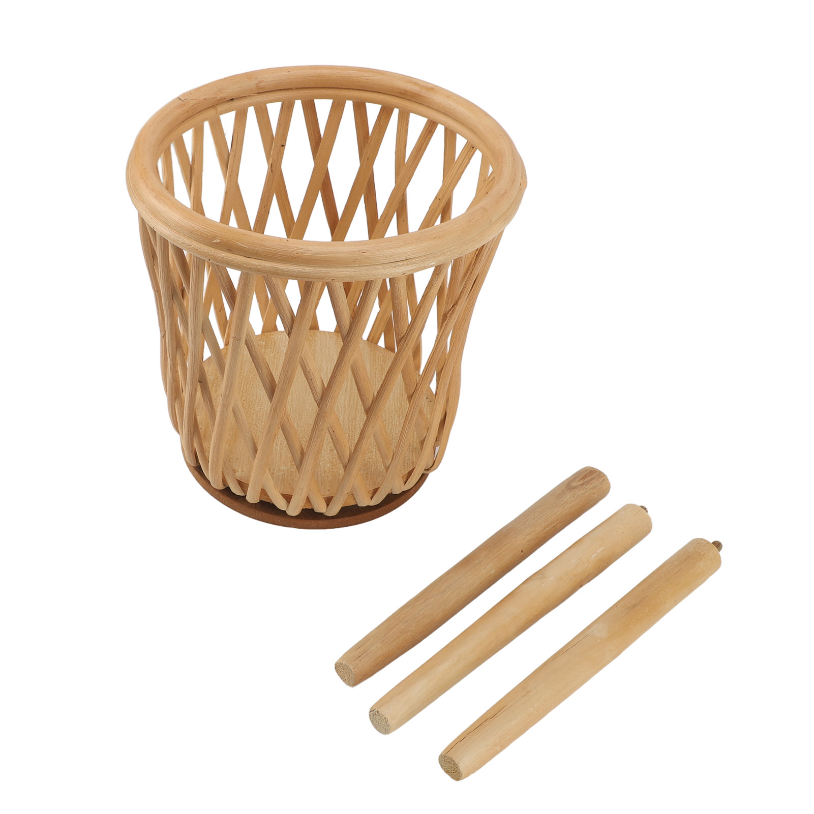 Moderner, Freistehender Pflanzenständer Aus Holz Für Blumentöpfe, Ideal Für Wohnzimmer, Büro Oder Terrasse.