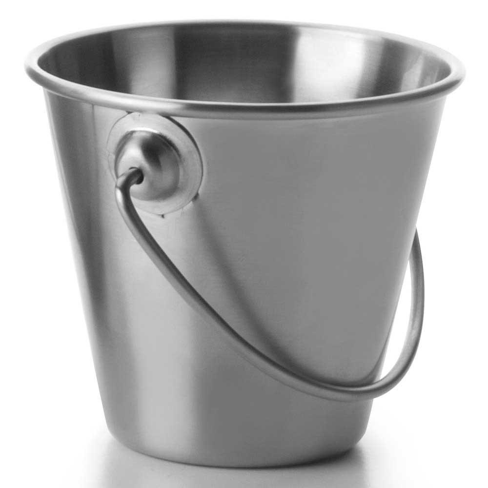 Ibili Edelstahl-eimer Silber 7,5 Cm Gartenarbeit