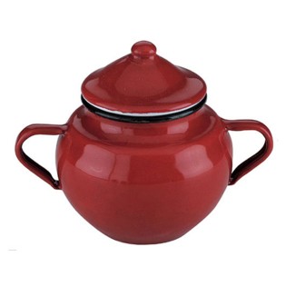 Ibili 8411922006506 Zuckerdose Emaille Rot 0,5l