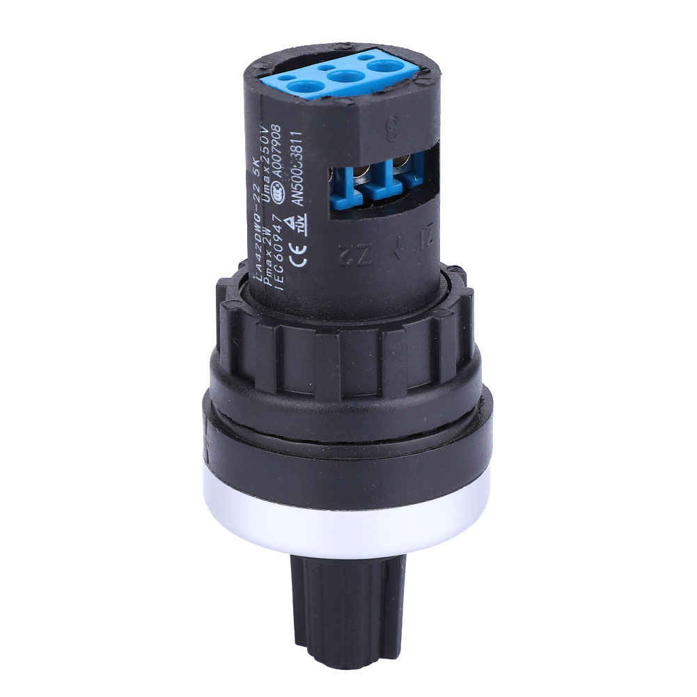 Potentiometer La42dwq, Hochpräzises, Drehzahlvariables Einradpotentiometer, 22 Mm, 5 Kω. Einstellbarer Widerstand. Schaltart: D.