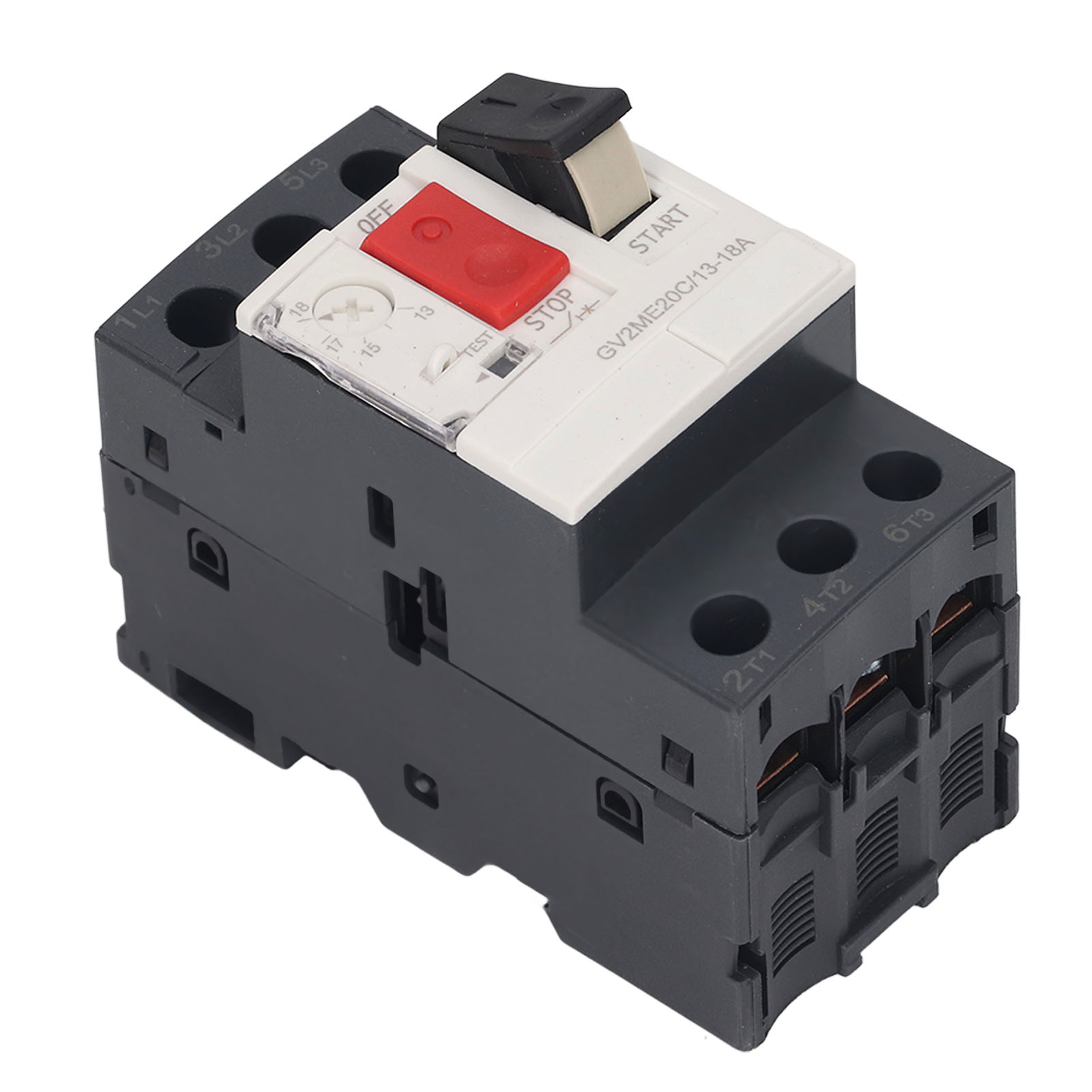 Dreiphasen-motorleistungsschalter, Überlastschutzschalter, Manueller Motorstartknopf, 690 V Ac, Gv2-me20c, 13–18 A
