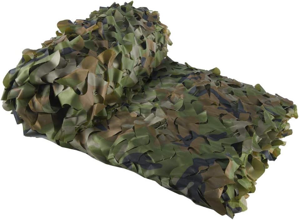 Ineasicer Tarnnetz Für Die Jagd, Tarnung Im Wald, Militärtarnnetz Zur Dekoration Und Zum Sonnenschutz, 2 X 3 M - Wald