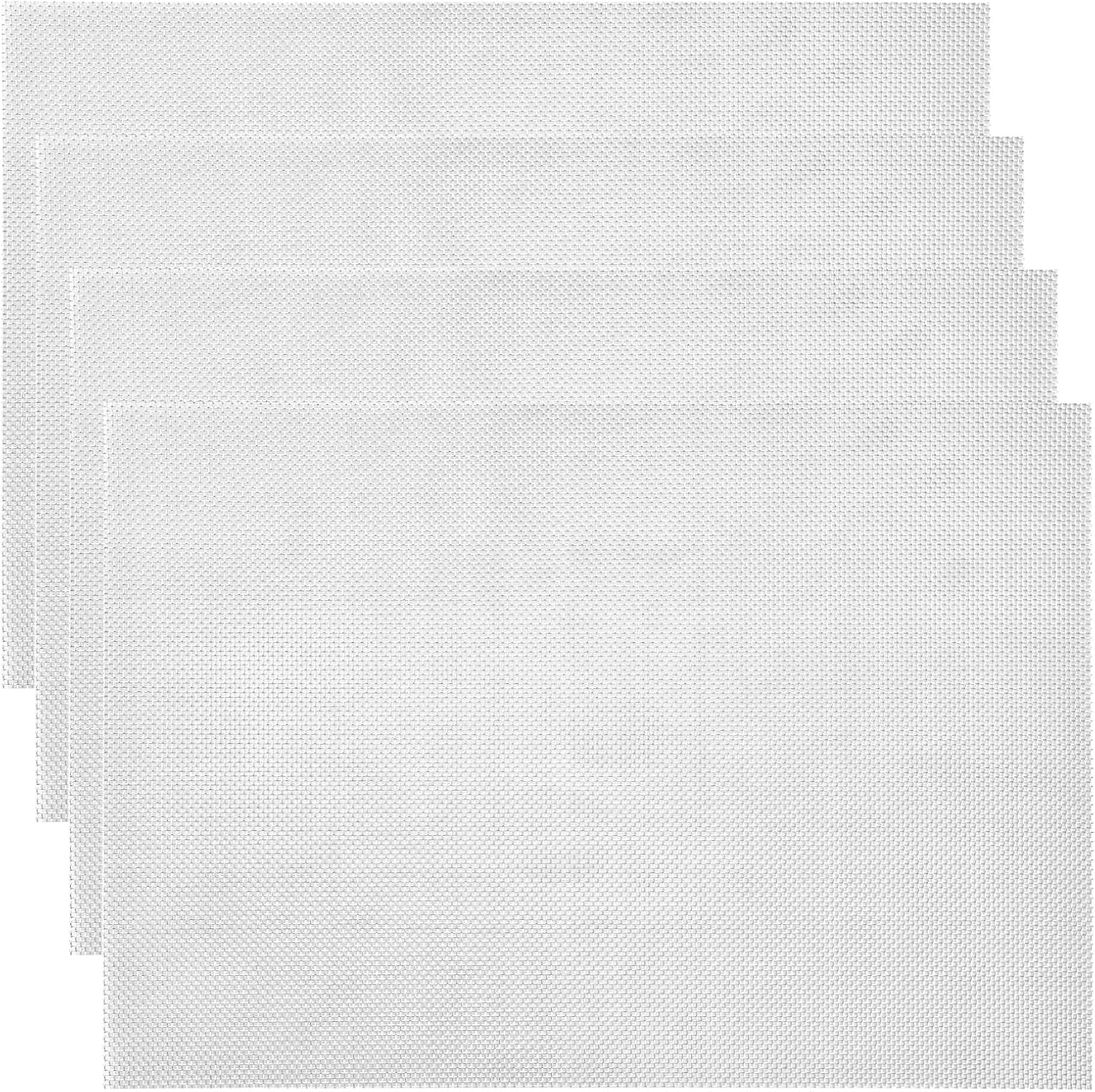 Set Mit 4 Stahlgittern, 30 X 21 Cm, Feines Metallgewebe, Nagetiersicher, Drahtgewebe Zum Schutz Vor Mücken, Mäusen Und Insekten, Ideal Für Fenster, Küchen Und Filter (20 Maschen).