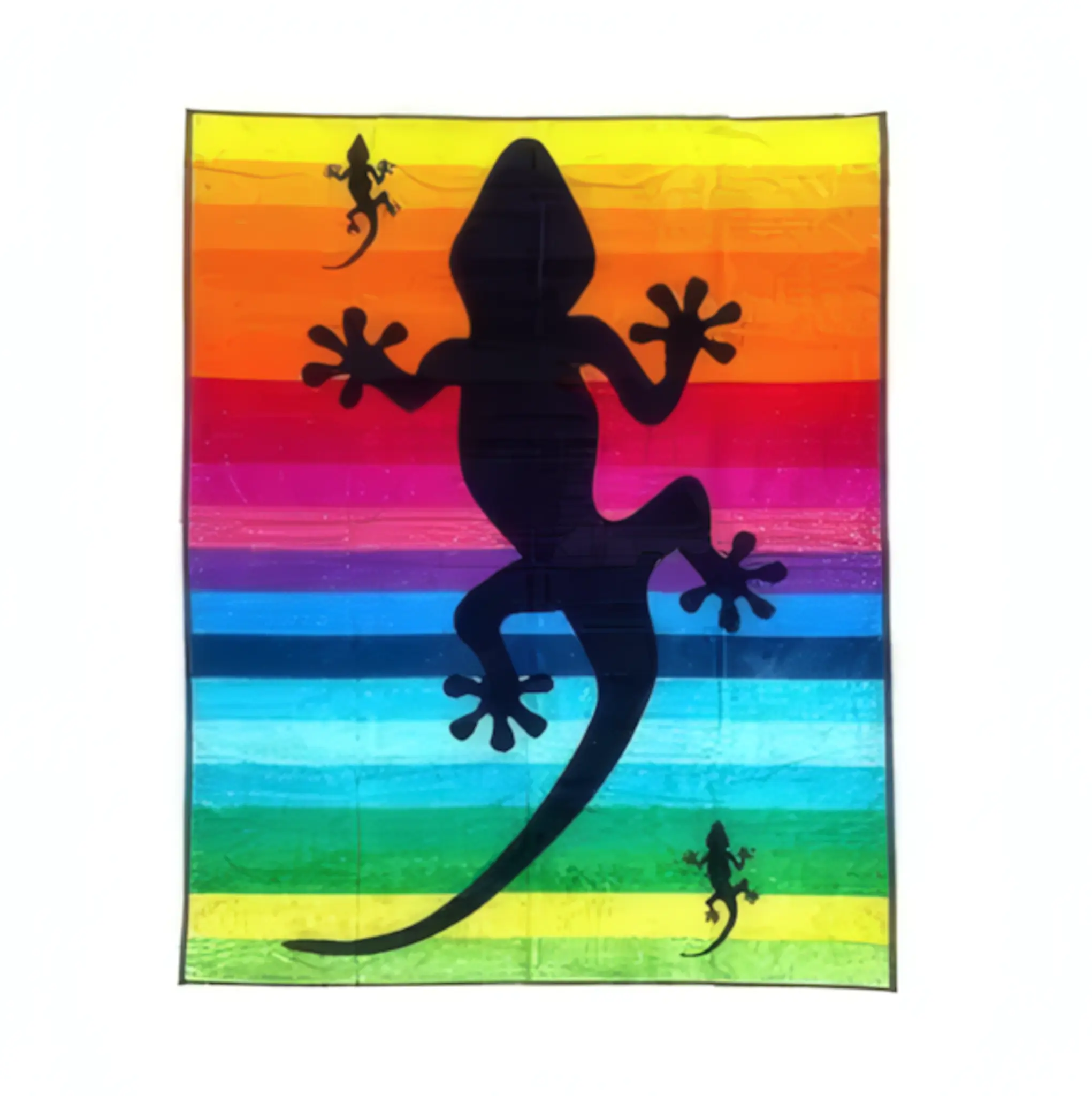 Maxi Jacquard Strandtuch Aus Baumwolle 140 × 165 Cm