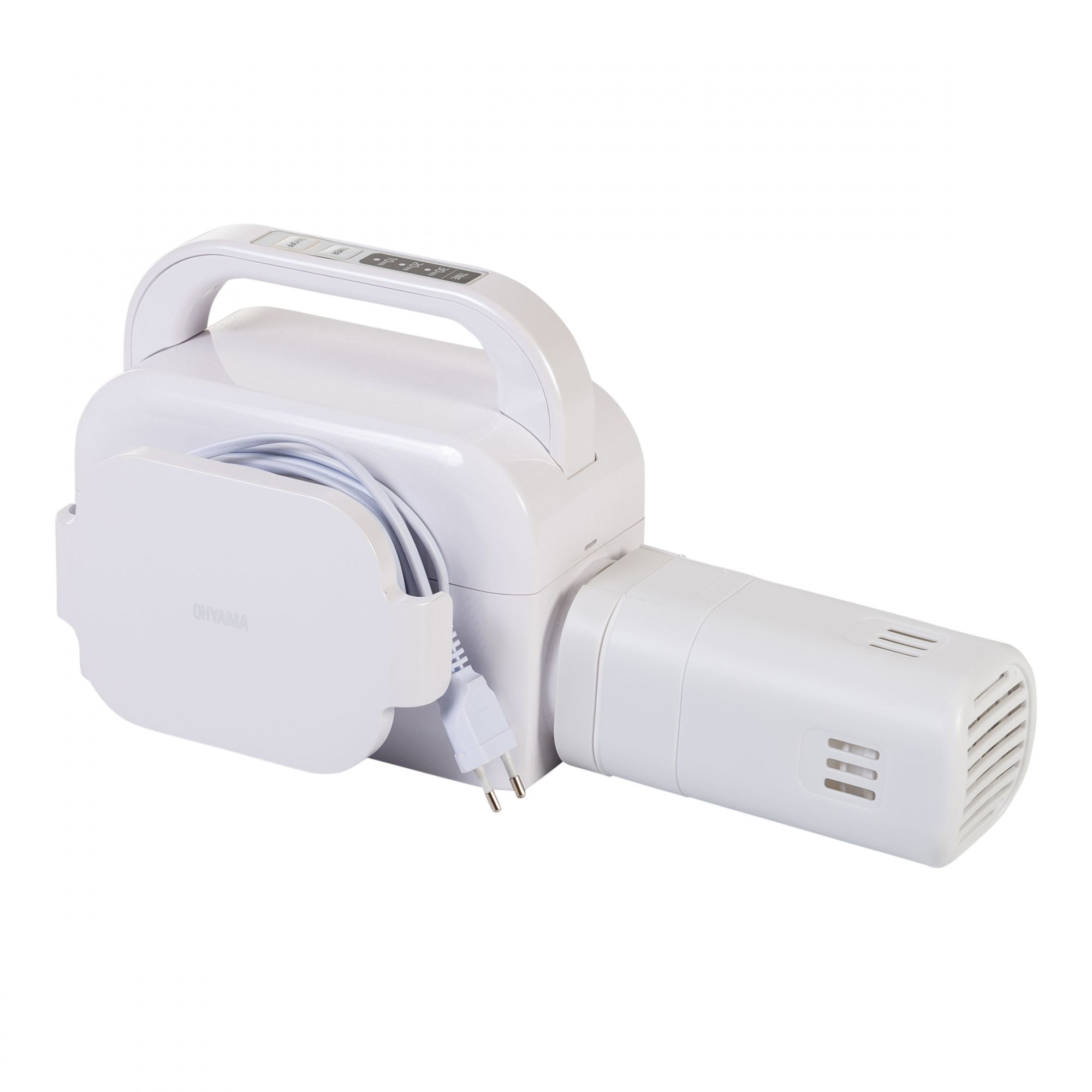 2-in-1-heizdecke / Wärmedecke & -trockner, 490w, Ausziehbarer Schlauch, 3 Timereinstellungen, Für Bettwäsche, Decken - Bed Warmer Bw-c1 - Weiß - Iris Ohyama