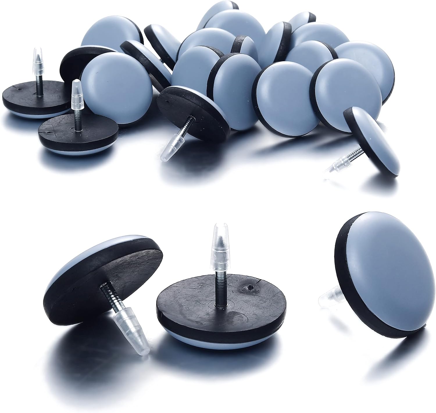 2,5 Cm Nagelgleiter Für Möbel (24er-pack) – Robuste Ptfe-gleiter (teflon) Für Stühle Und Holzmöbel – Möbel Einfach Und Sicher Bewegen
