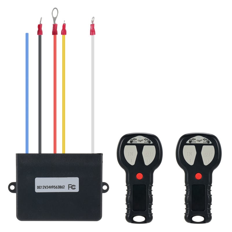 Universelles 12v-funkfernbedienungsset Für Seilwinden, Passend Für Jeep, Lkw, Atv, Suv, Handschalter