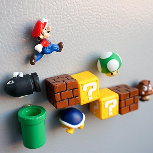 Kühlschrankmagnet, Regerly 10 Stück Dekorative Super Mario Kühlschrankmagnete, Niedliche Kühlschrankmagnete, Dekorative Magnete Für Thanksgiving-weihnachtsgeschenke Für Zuhause, Büroschränke
