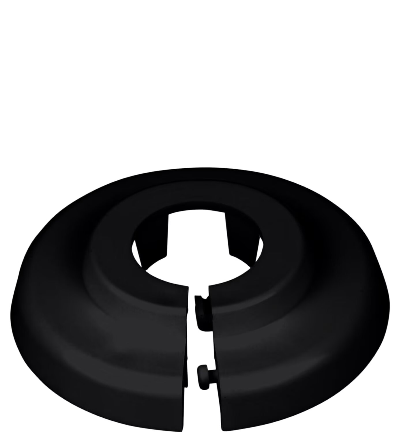 2 Stück 16 Mm Schwarze Heizkörperrohr-abdeckrosetten - Rosetten Für Pvc-gehäuse