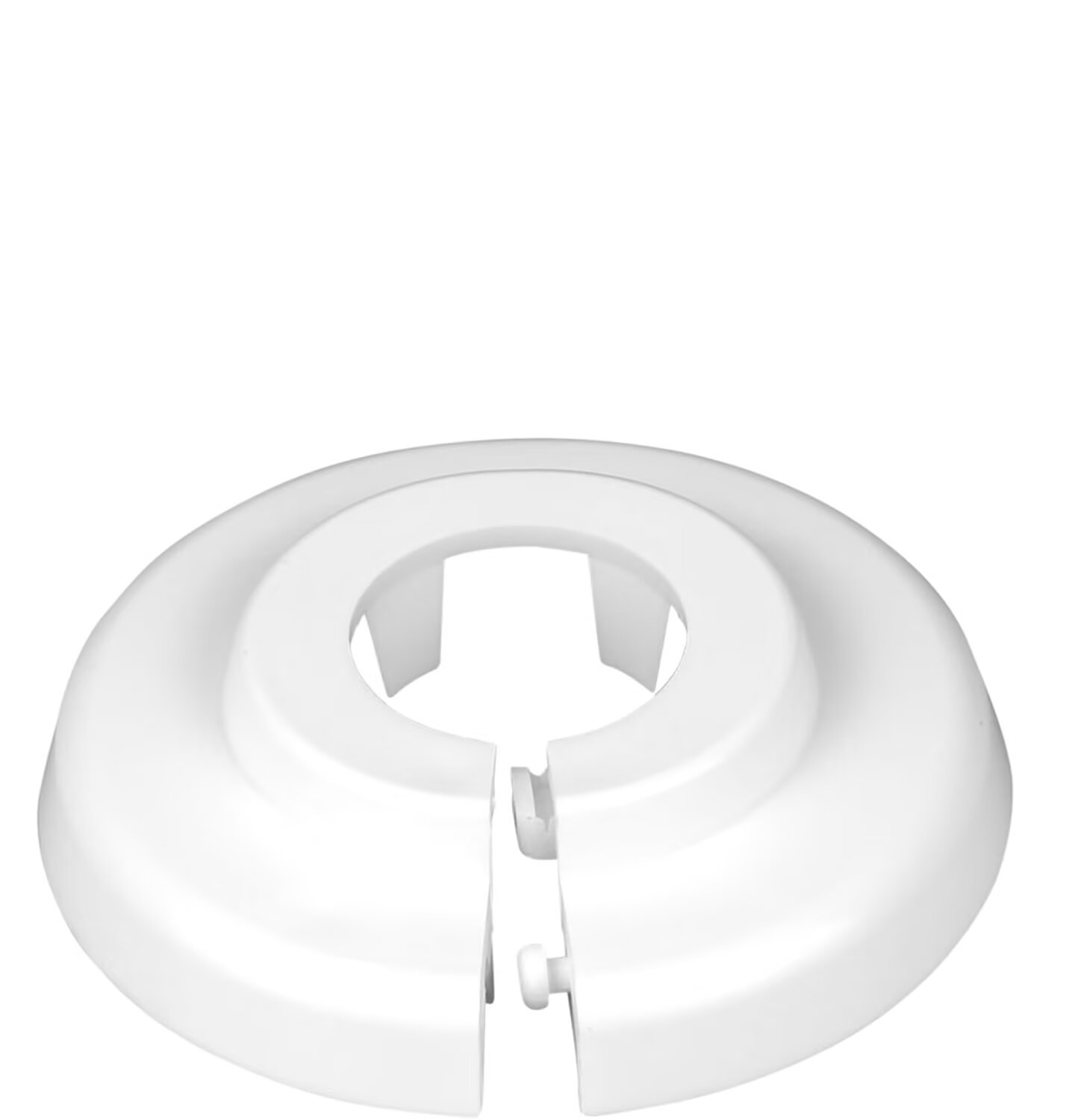 2 Stück Heizkörperrohr-abdeckrosetten 16 Mm Weiß - Rosetten Für Pvc-gehäuse