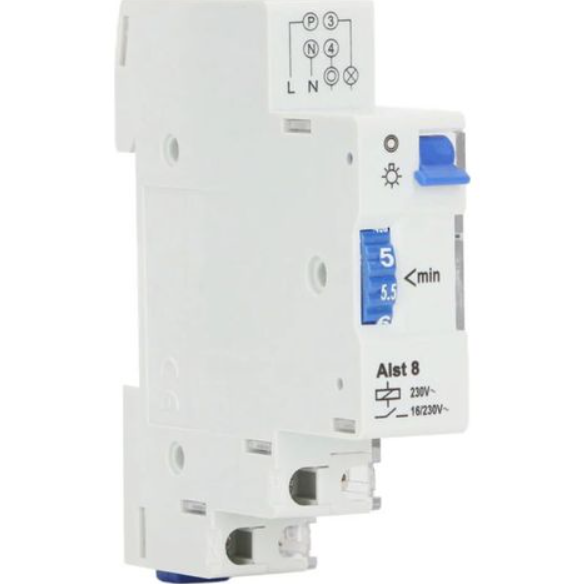 Jssevn - Mechanischer Timer 1-7 Minuten, Zeitschalter, 230v Ac Programmierer Für Heizung/beleuchtung
