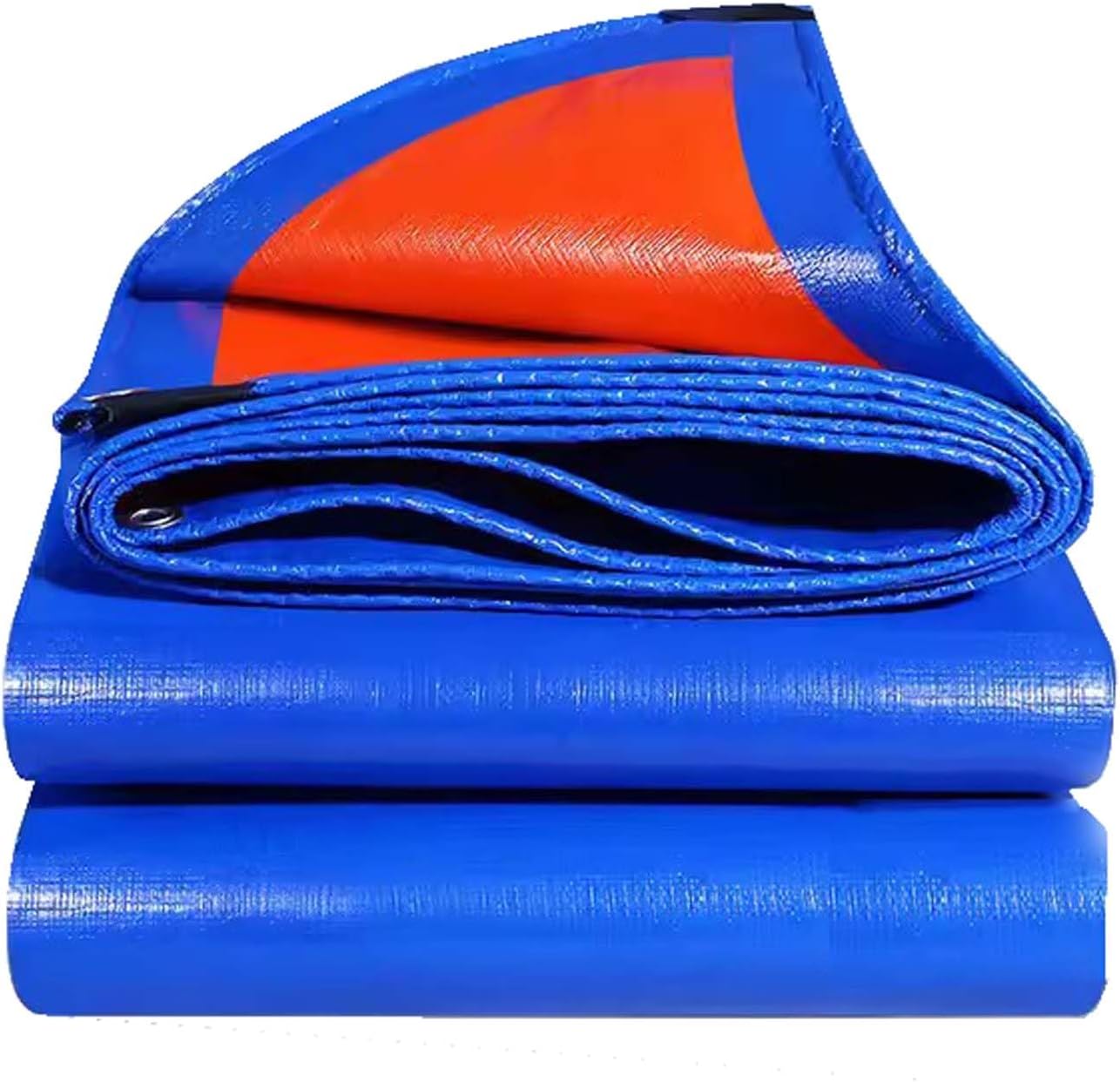 Jssevn - 2x3m Polyethylen-schutzplane, Wasserdichte Plane Mit Ösen, Wasserdichte Schutzplane, Hochdichte Abdeckung, Uv-beständig