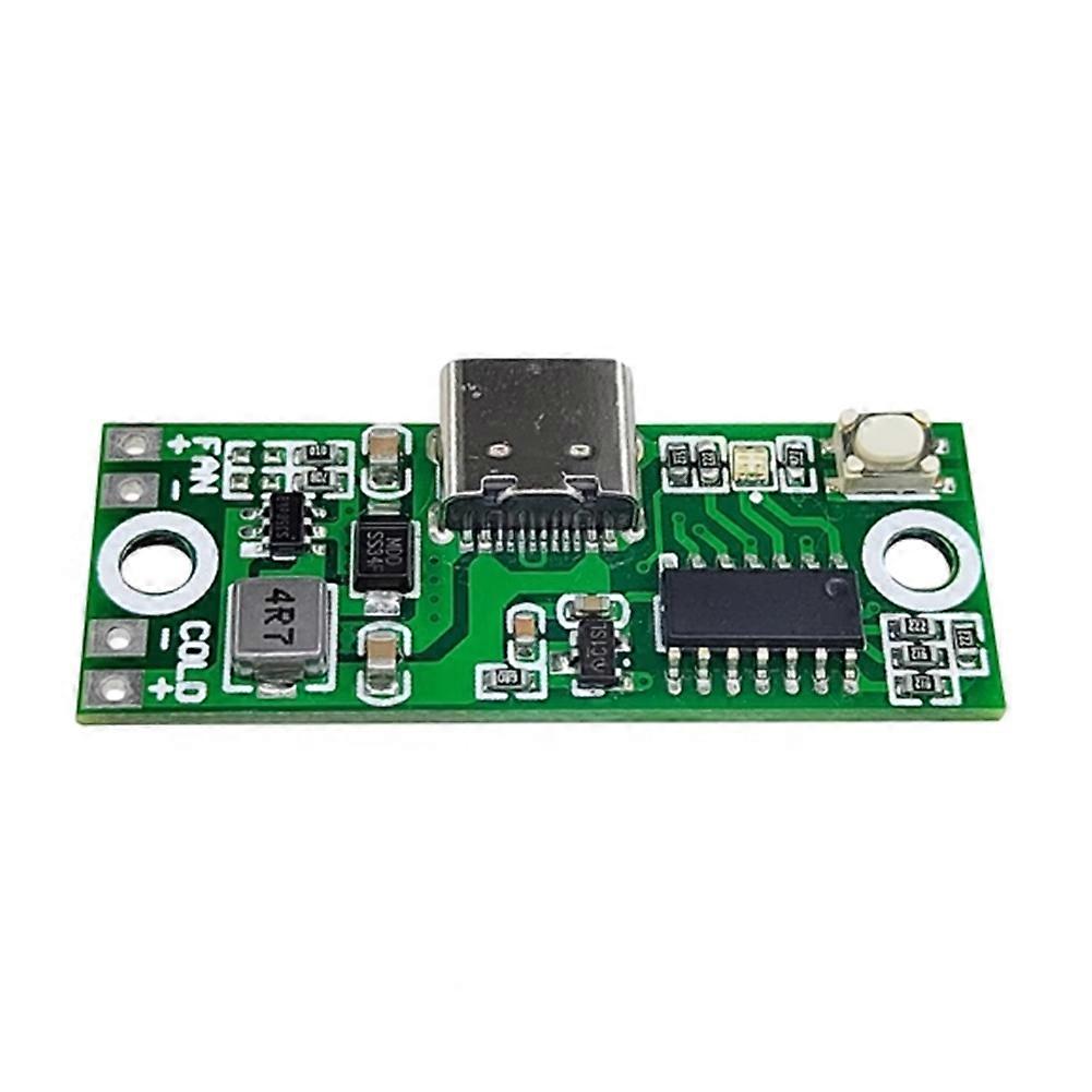 Pd2.0, Pd3.0, Qc3.0 Schnelllade-lockvogel, 5v, 9v, 12v, Einstellbarer Lüfter, Hauptsteuerplatine Mit Schalter, Typ-c