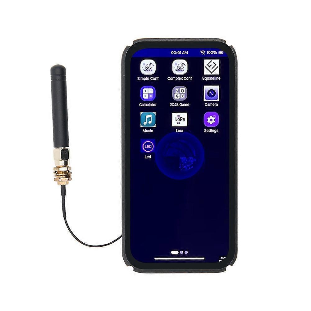 T-display K230 Lora Ai Entwicklungsboard 1,6 Ghz Aiot 4,1-zoll-amoled-bildschirm + Hdmi-kompatibel + Ethernet-anschluss + Isp-kamera 868 Mhz