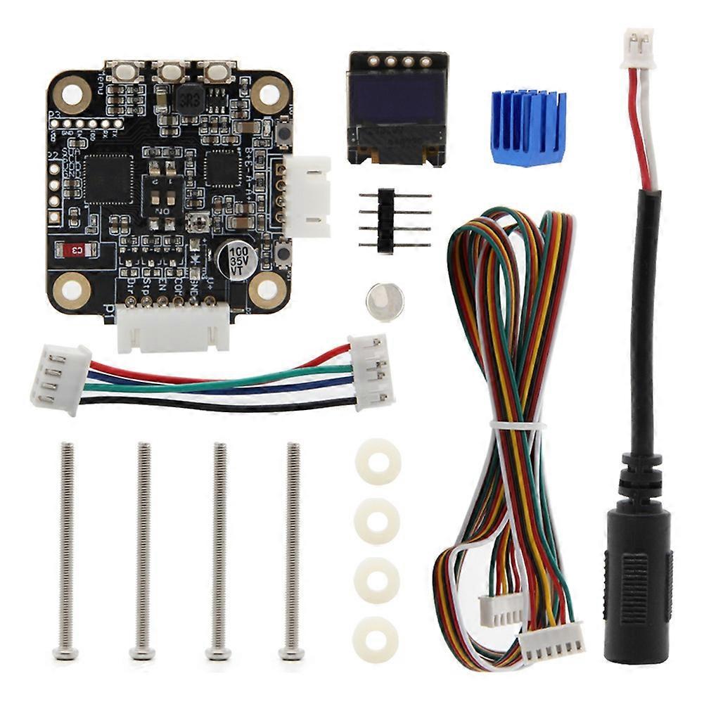 Lilygoo Ttgo T-motor Esp32 Funkmodul Tmc2209 0,49 Zoll Oled Erweiterungs-entwicklungsboard Treiber-motherboard 3d-gedrucktes Gehäuse