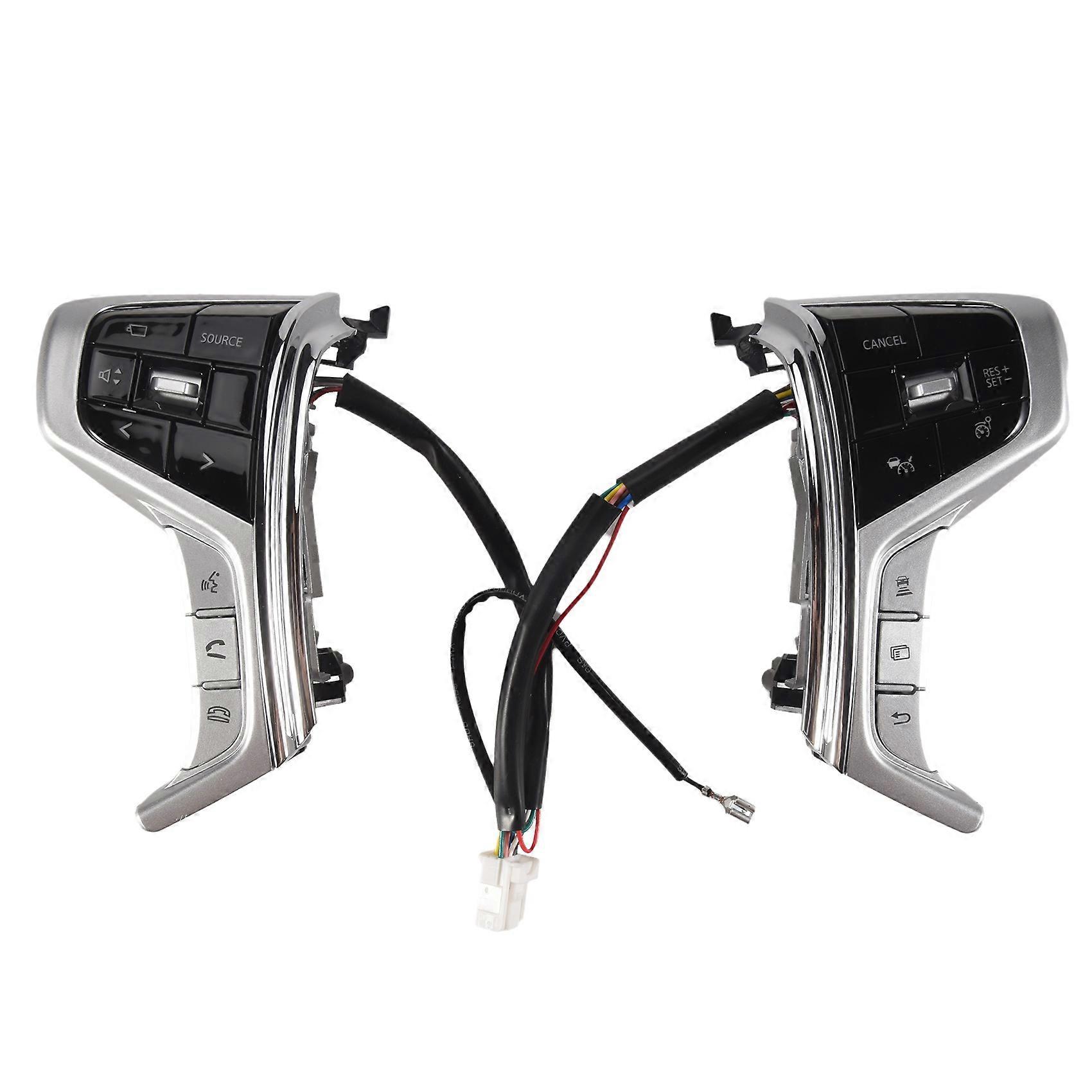Tempomat-schalter, Lenkrad-audio-multimedia-taste Für Mitsubishi Pajero Sport 15-22 Outlander Delica L200