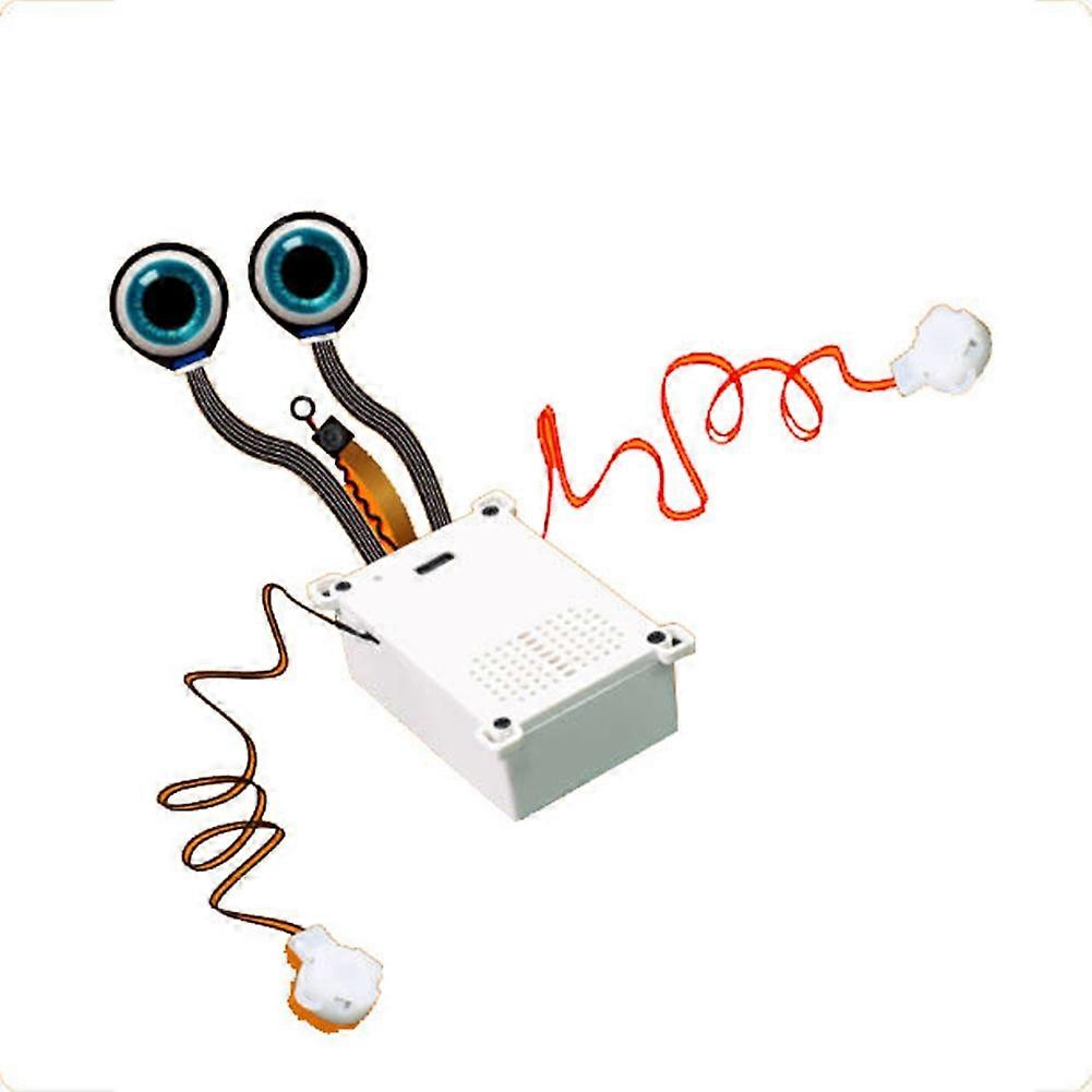 Ki-bewegungsbox Mit Wlan, Spracherkennung Und Ki-konversationstechnologie, 1,28-zoll-dual-bildschirm Und Kamera Für Diy-ki-puppen